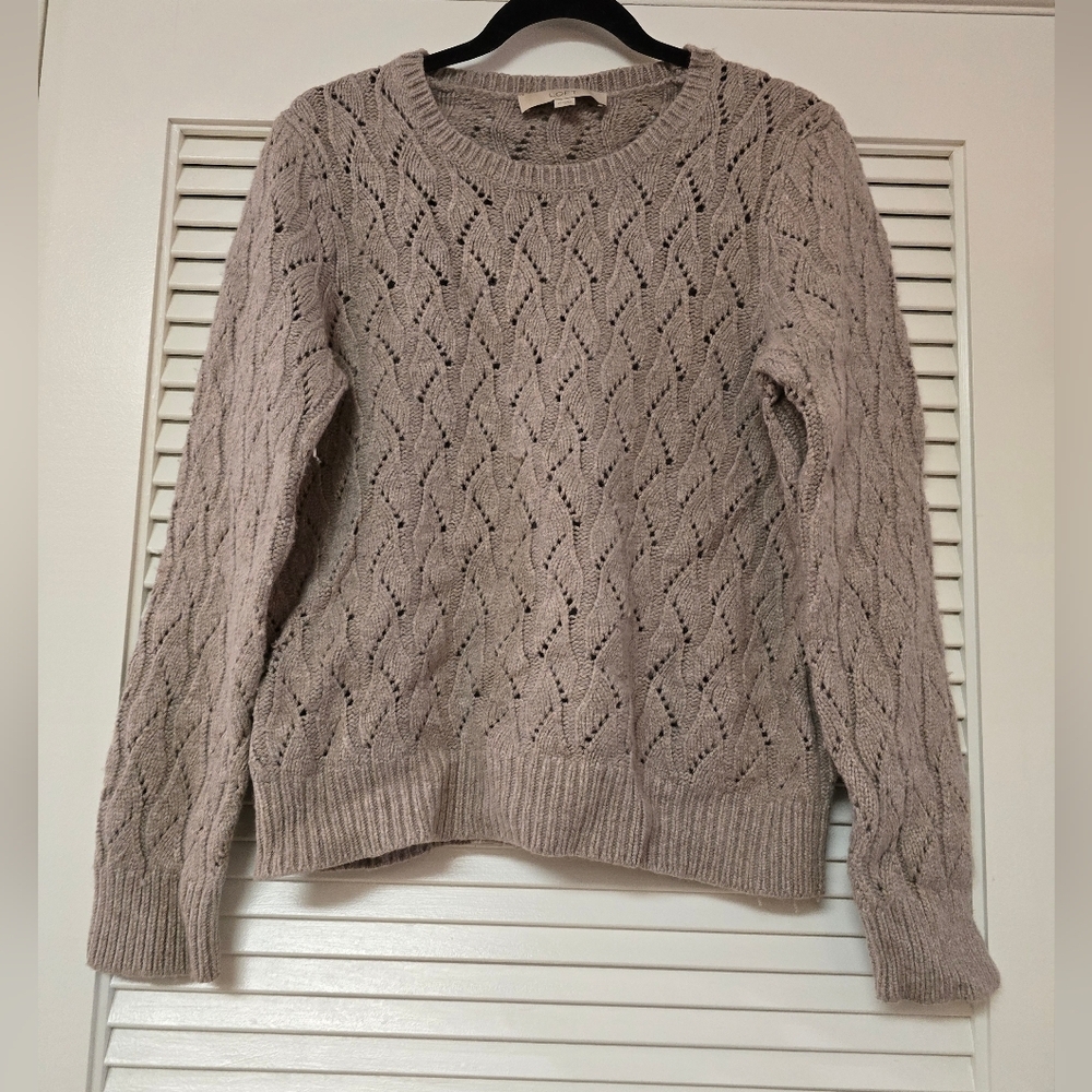 Ann Taylor LOFT - Long-Sleeve Pullover Knit Sweater